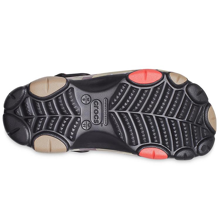 Crocs Classic Clog Desert Camouflage Beach Unisex Black Brown Sandals 207305-088