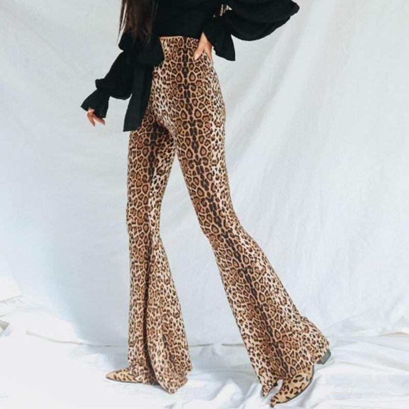 

Fashion Leopard Horn Casual Trousers Sweatpants 254 XL