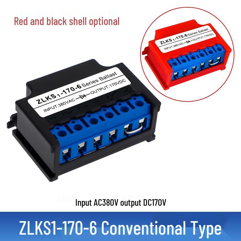 

ZL Electromagnetic Brake Rectifier 220/380VAC to 99V/170VDC Power Module - Model ZLKS1-99/170-6