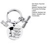 Keychain Pendant Class of 2026 Durable Stainless Steel Keepsake Nursing Law Students Keychain