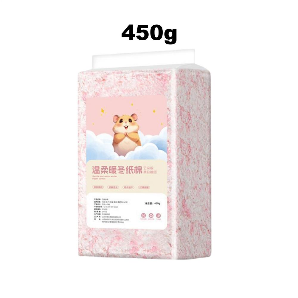 Animal Bedding 450g Wood Chips Toys Small Pet Bedding For Ferret Bunny Gerbil Hedgehog Reptile Bird Pet Animal Sleeping Nesting
