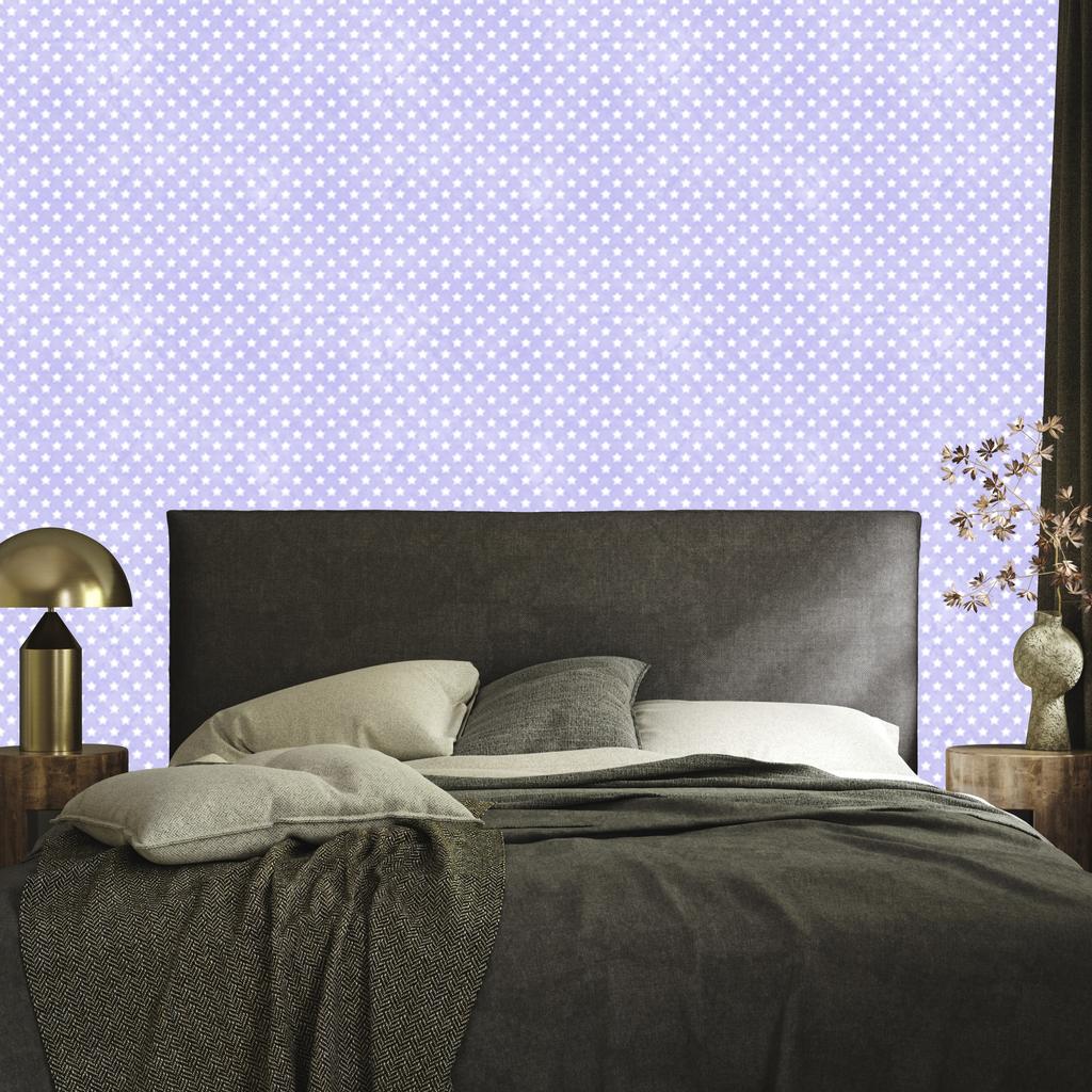 Blue and White Stars Wallpaper for Living Room and Bedroom 50x1000