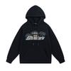 Streetwear Hoodie Set With Embroidered Tiger Head Front Design Unisex Oversized Cotton Sweatshirt Jogger Pants