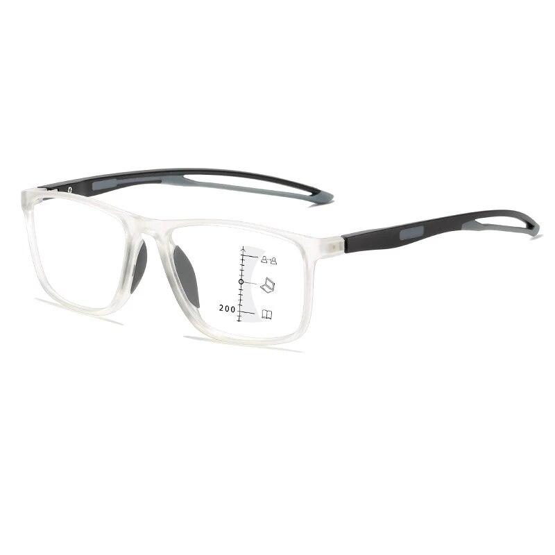 New Progressive Multifocal Reading Glasses Trendy Anti-blue Light Eyewear Men Women Near Far Prescription Presbyopia Eyeglasses