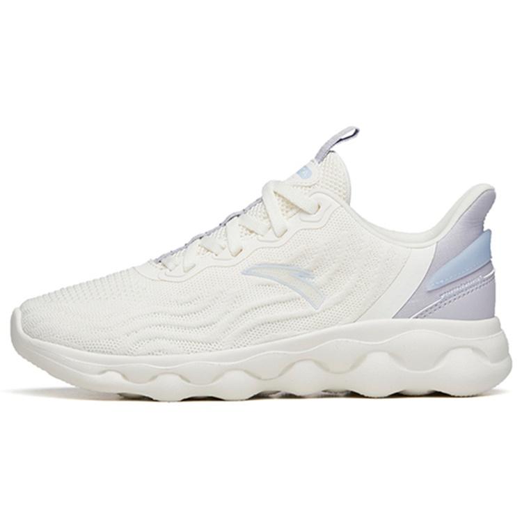 (WMNS) ANTA Running Series Sneakers White Grey Blue Women s 122145530R-1 EU 36.5