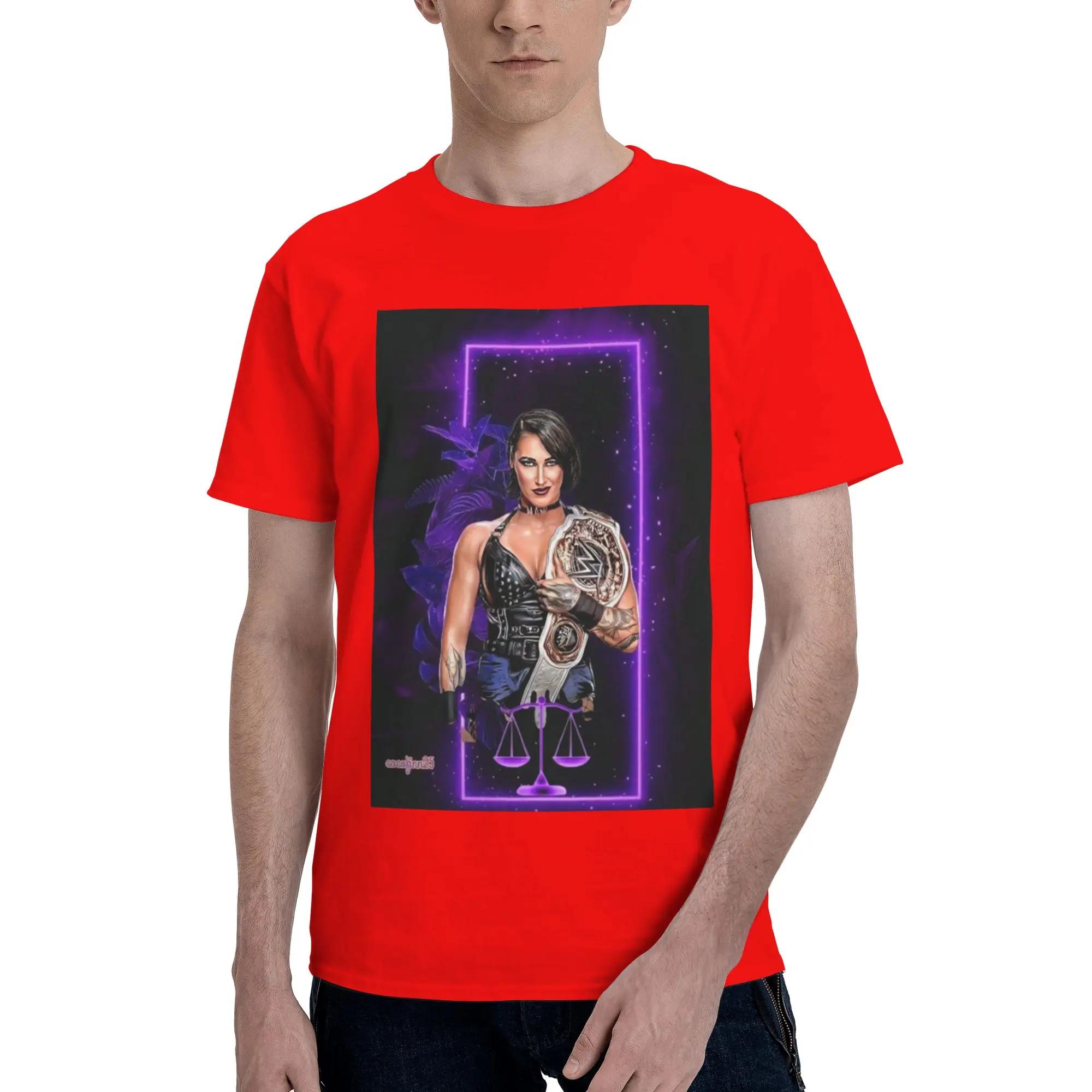 She Is My Mami Rhea Ripley Bootleg Wrestler 100 Cotton TShirt Mens Fashion T Shirts Men ONeck Short Sleeve S6XL S