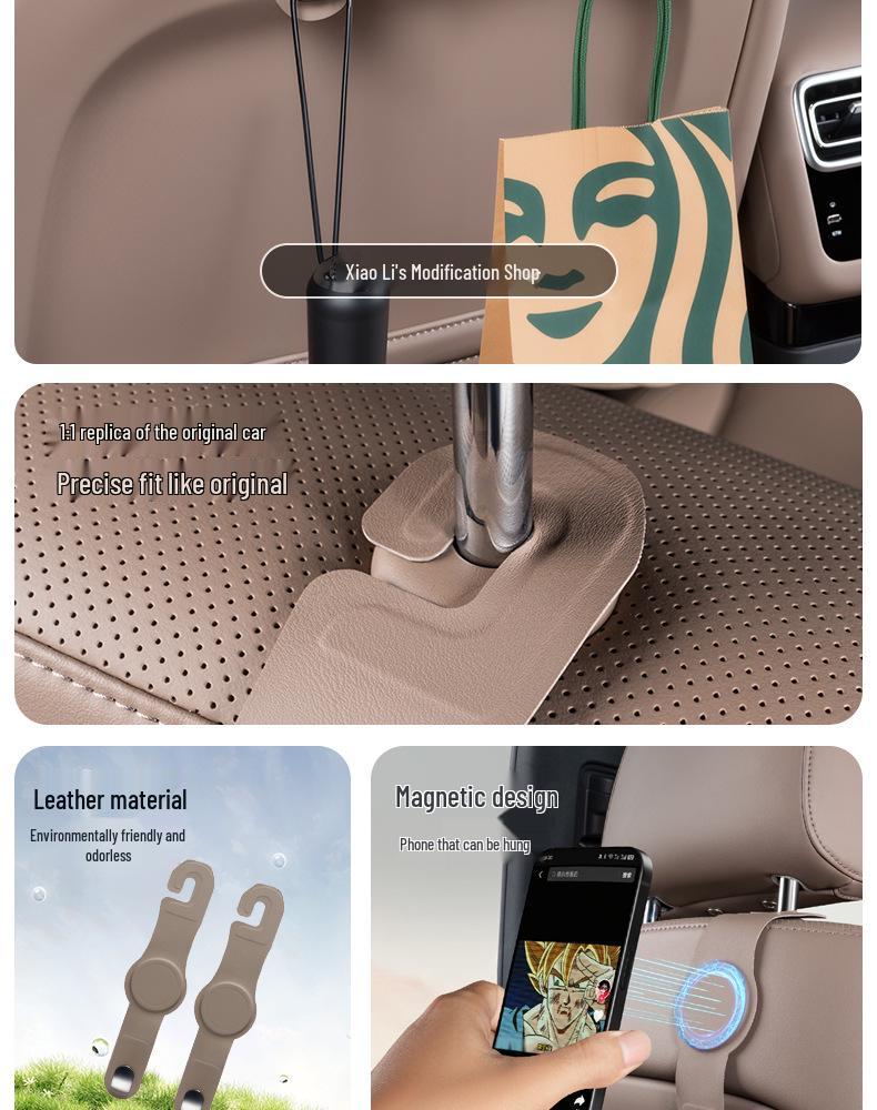 Ideal L6L7L8L9/i6i8/MEGA Magnetic Car Hook & Storage Organizer