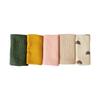 5Pcs Soft Breathable Cotton Baby Washcloths Newborns Bath Towel for Sensitive Skin Multi Use Burp Cloths 25x25cm