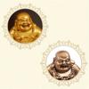 Lucky Feng Shui Ornament Maitreya Toad Figurine Money Fortune Wealth Chinese Golden Frog Toad Desk Decoration Office Home