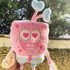 Potdemiel Mignon Bob l'Éponge Série Tarte Étoile Peluche Poupée Cadeau d'Anniversaire Oreiller Surprise Cadeau d'Anniversaire Pour Amis.