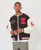 Extra Large OG Logo Varsity Brown Jacket, Men's,