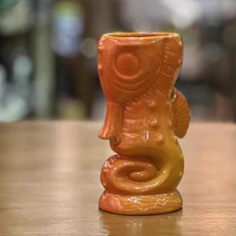 Bar Hawaiian Cocktail Beer Cups Home Decor Decorative Vase Funny Ceramic TiKi Cup Personalized Drinkware Water Mug Featured Gift