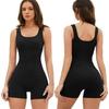 Men's Nylon Anti-static Seamless Body Shaper Vest with Tummy Control