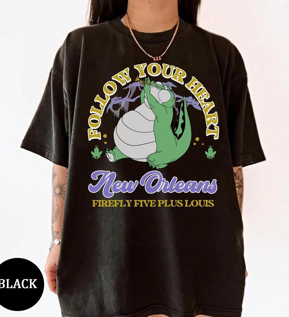 TShirt The Princess And The Frog Firefly Five Cute Unisex 3