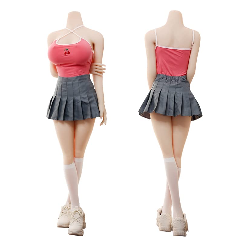Body Only HANIDOLL Love Doll Sketch Model COSPLAY M16 Screw Type TPE Doll Jelly Chest Shoulder Movement Increased Skeleton Real Doll (Large Chest,