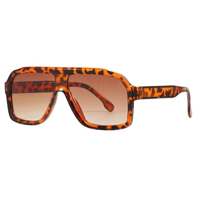 Large Frame Pilot Toad-Shaped Sunglasses High-End Outdoor Sports Fashion Sunglasses Personality Beach Vacation Sunglasses Women