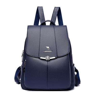 Rucksack für Damen, neuer großer europäischer und amerikanischer Damenrucksack, atmosphärische, trendige Schüler-Schultasche, einfache Reisetasche