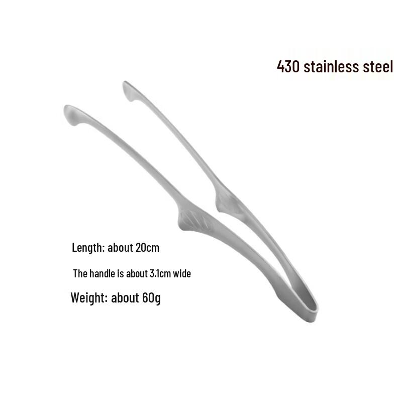 abdo Standable Stainless Steel Food Tongs