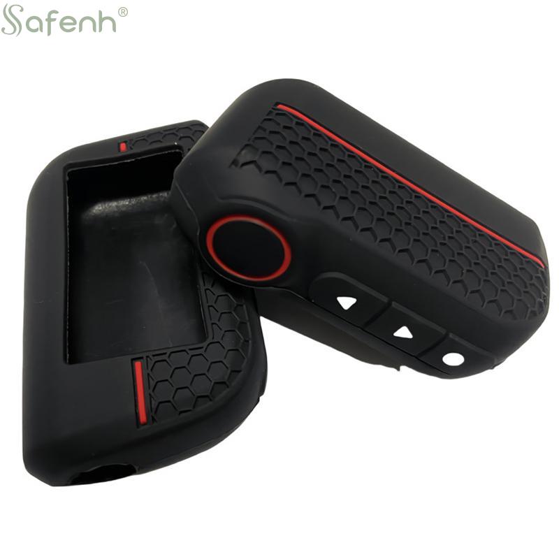 Nouveau Étui Clé en Silicone Haute Qualité Pour Starline A93 A63 Version Russe Alarme Voiture Bidirectionnelle Télécommande LCD Porte-Clés
