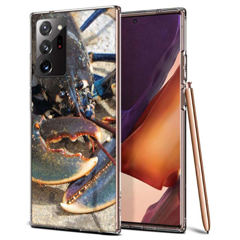 Live Lobster Phone Case for Samsung A55 A35 A25 A15 A07 A05S A16 A17 A26 A36 A37 A56 A57 Galaxy Note 20 10 A50S A71 A51 A31 A30