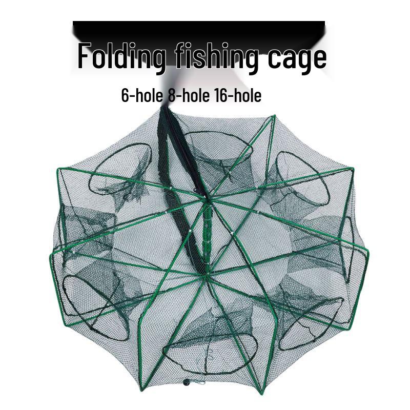 Fishing Net Trap: Square Shrimp and Eel Cage