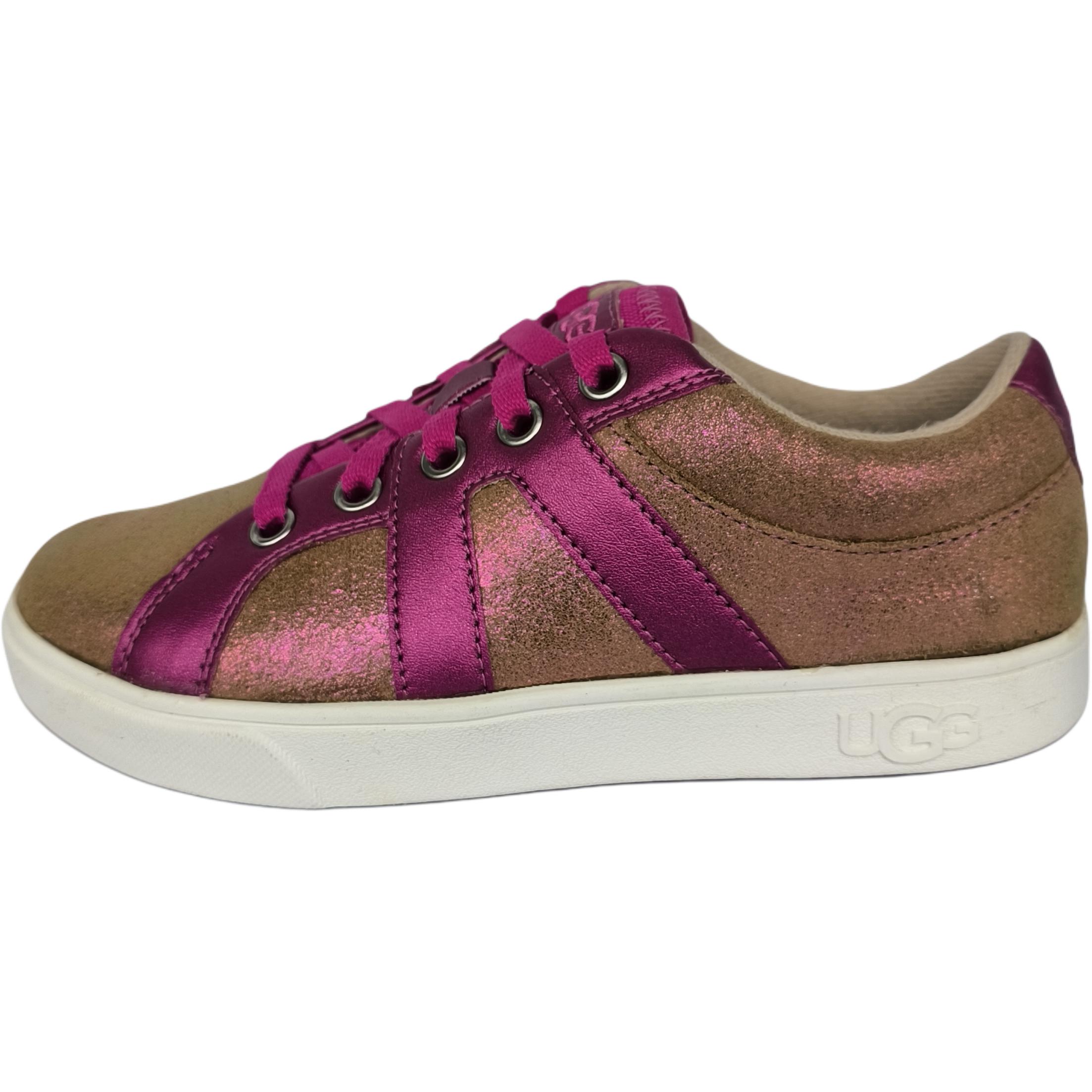 

UGG Marcus Sneaker Shimmer Comfortable Versatile Low-Top Skate Shoes Kids sneaker Brown 1105356K-CFHS 35
