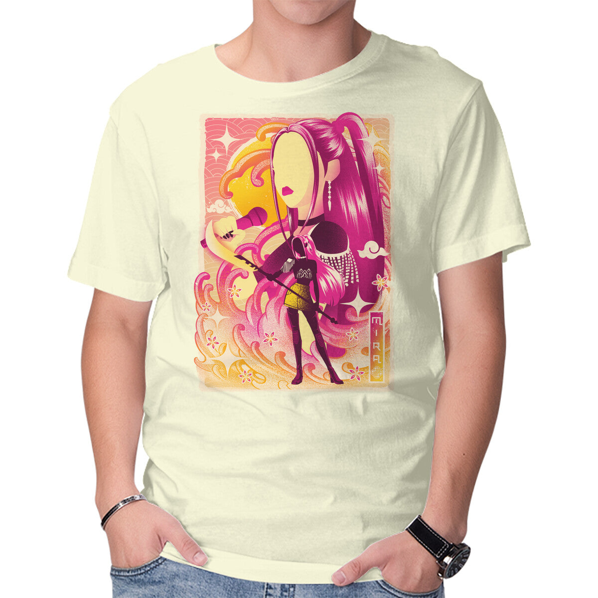 Unisex Crew Neck T-Shirt Musha-e Black Sheep Graphic Short Sleeve Casual Tee XXL