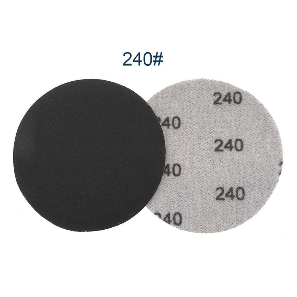 10PCS 3 Inch Silicon Carbide Sanding Discs Wet/Dry Sanding Sandpaper 240-10000 Grit Sanding Paper Set Abrasive Disc Tools