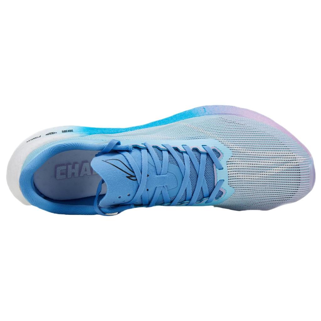 LiNing Feidian 3.0 Challenger Cotton Candy Durable Breathable Low-Top Running Shoes Men sneaker Purple Blue ARMT037-5