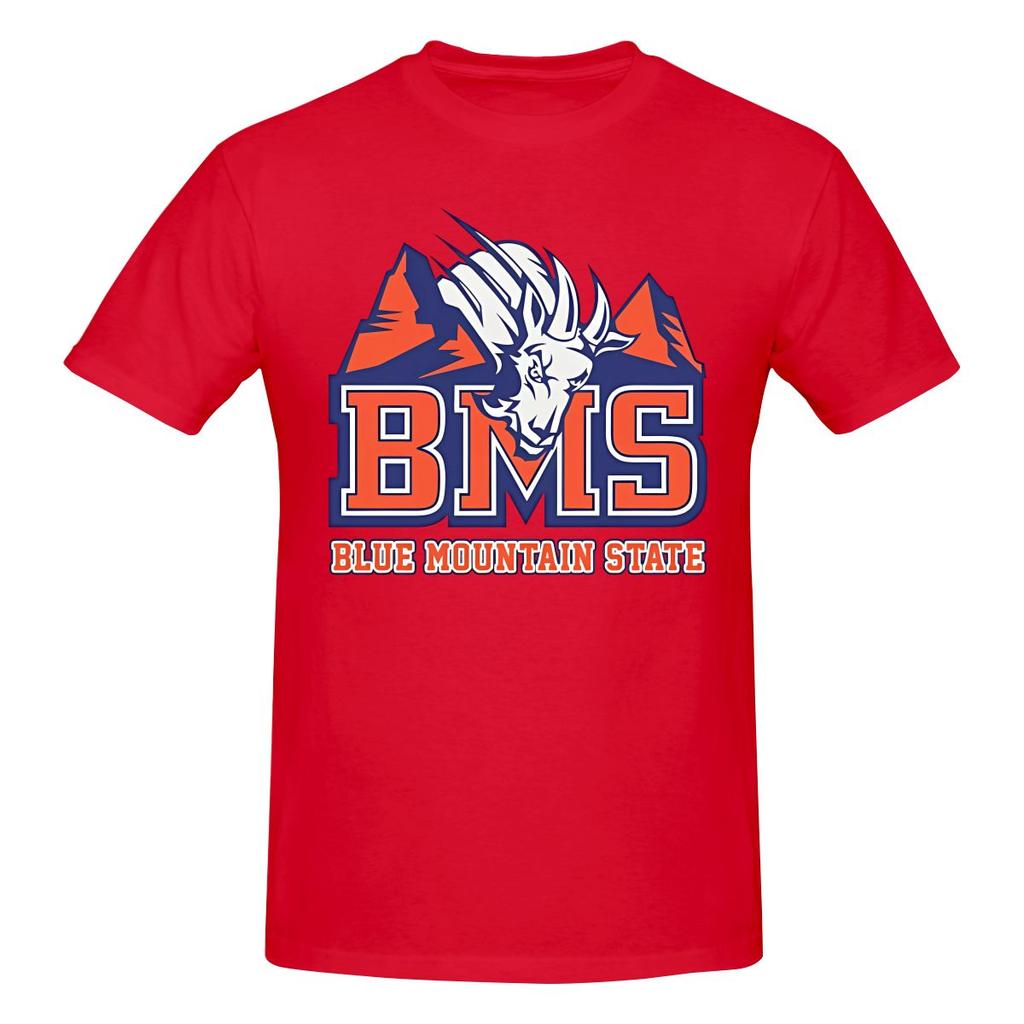 Funny BMS Blue Mountain State Unisexs Printed TShirt Unisex T shirtStreetwear