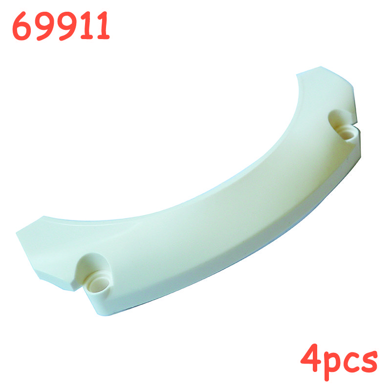 

13x2x5 Arched Wheel Arches Panel Plate Curved Technical Parts MOC Mechanical Car Bricks Building Block Assembles Particles 69911