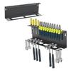 Space Saving Screwdriver Holder and Spanner Organizer Steel Construction Garage Tool Rack Hammers and Wrench Stand