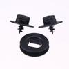 2/4 Set Clip di Fissaggio Tappetino Pavimento Per Vite Sedile Foro Ovale Rotazione Twist Lock Fibbia di Presa Clip Hx1019Hx139 3D0864851B41 3D0061795B41
