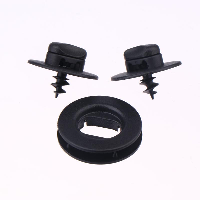 2/4 Set Clip di Fissaggio Tappetino Pavimento Per Vite Sedile Foro Ovale Rotazione Twist Lock Fibbia di Presa Clip Hx1019Hx139 3D0864851B41 3D0061795B41