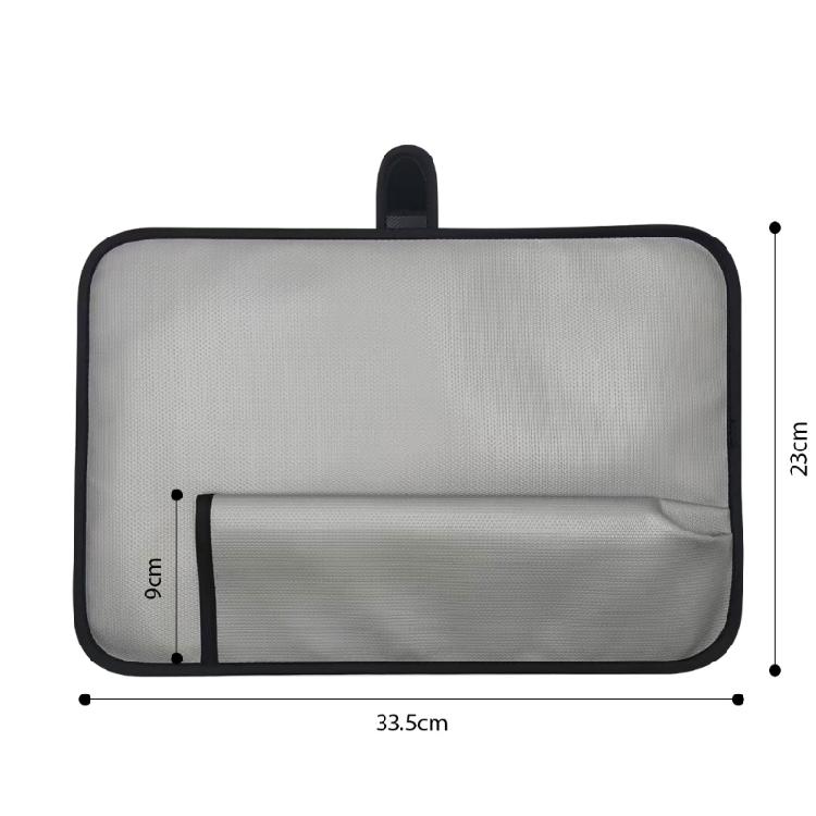 Effective Curling Iron Holder Bag Constructed From hard Fabric And Useful Storage Solution