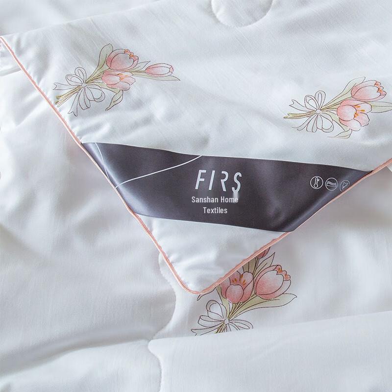 FIRS Flower Language Mulberry Silk Blend Summer Quilt