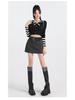 Korean Style Low Waist Slim Fit Midi Skirt for Women - 2024 Autumn Collection