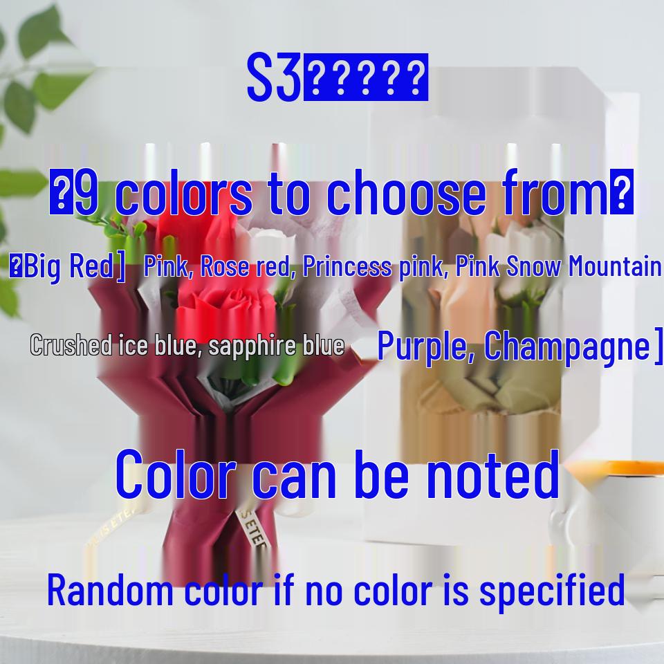 Scented Soap Rose Bouquet: Perfect Gift for Mother's Day, Valentine's, Birthdays - Ideal for Girlfriends, Moms, Besties, Teachers.