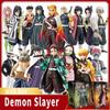 Gorąca Figurka Anime Demon Slayer Kimetsu no Yaiba Kamado Tanjirou Figurka Akcji Agatsuma Zenitsu Nezuko Wojownik Model PVC Zabawki