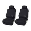 BONFORM Seat Cover Finetex Light/Normal Car Front Seat Set of 2 Black 4361-70BK