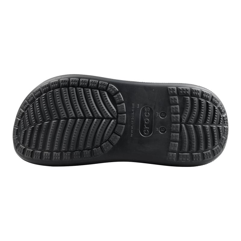 Crocs Classic Crush Casual & Comfortable Hole Shoes Unisex Black