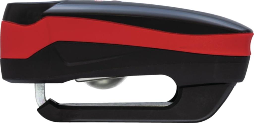 ABUS Motorcycle Disc Logo Detecto7000 RS1 Lock, Red,