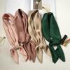 70Scarf 100% Silk Bandana Women Square Scarves Wrap Kerchief Mulberry Spring Fashion Luxury High Quality Headband Hijab Shawls