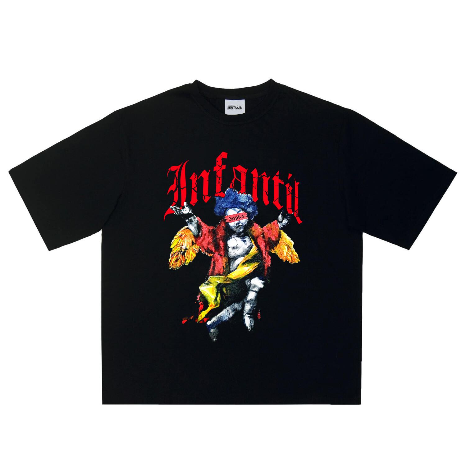 

Harajuku Oversized Streetwear Mens Clothing Graphic Print Tshirt Hip Hop Cartoon Short Sleeve Tops Goth Y2k S
