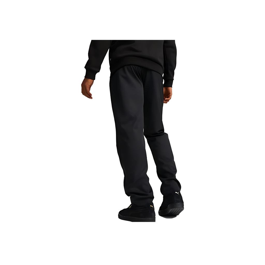 Puma Logo Solid Color Elastic Waist Casual Pants Men Bottoms Black 588882-01