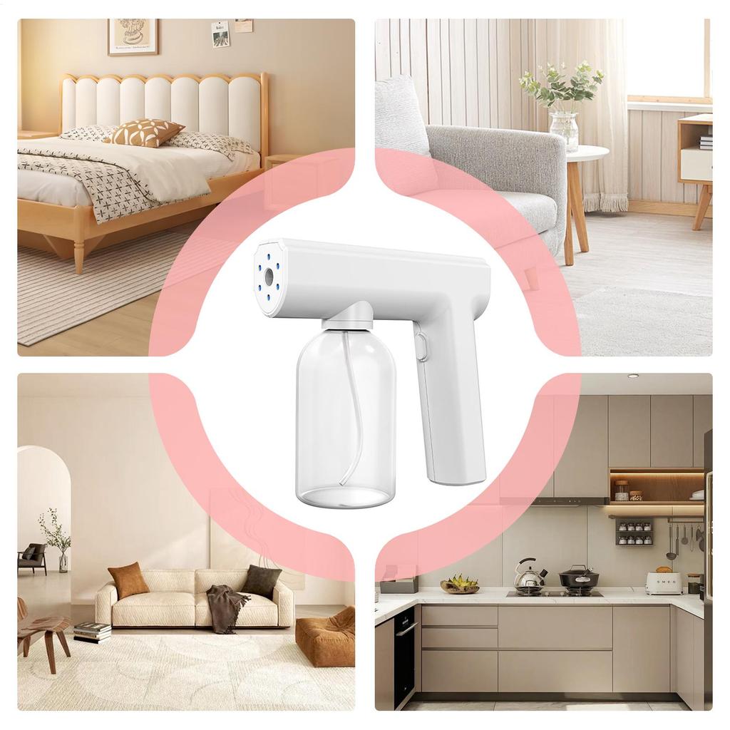 Rozprašovač Parní Rozprašovač S Modrým Světlem Ruční Rozprašovač Sprejová Láhev Pro Matku Otce Manžela Manželku Domov Obývací Pokoj