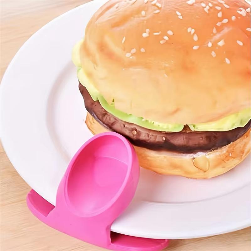 2/4/6/10pcs Random Color Silicone Insulated Finger Covers Insulated Gloves Nonslip Microwave Oven Hand Protector Kitchen Tools