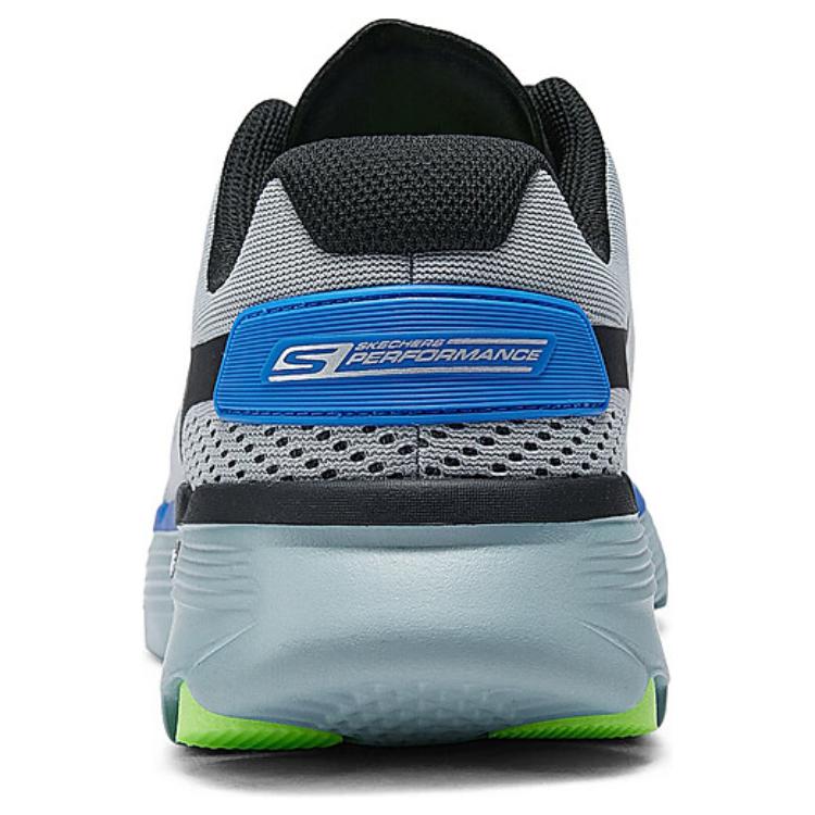 Skechers Go Run 7.0 Comfortable Versatile Breathable Low-Top Casual Running Shoes Men Sneaker Gray Blue 220644-GYBL