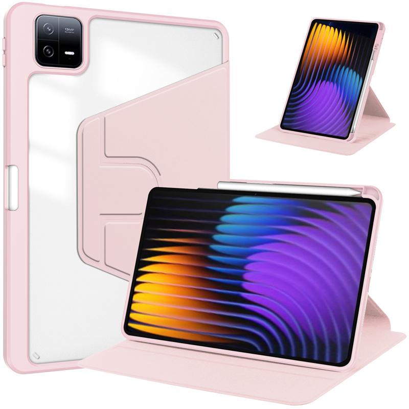 Pro Poco Pad X1 Pouzdro s držákem na pero 360° otočný akrylový stojánek Kryt tabletu Pro Funda Xiaomi Poco Pad X1 11,2 palce Pouzdro Coque