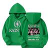 Girl Group Printed Long Sleeve Hoodie Sweatshirt for Girls Casual Everyday Wear